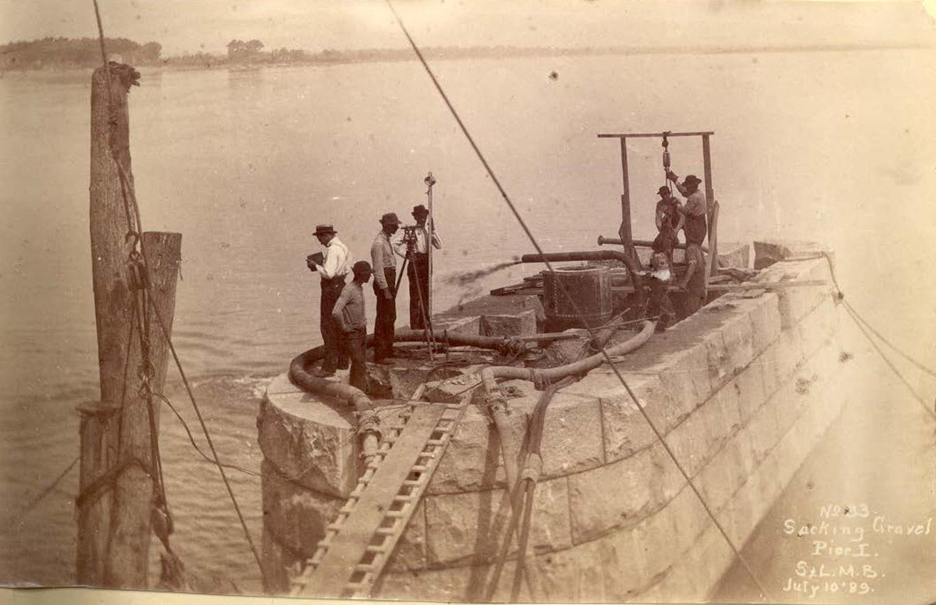 Construction of pier